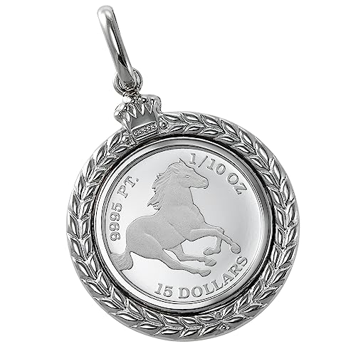 スペランツァ] Pt999 純プラチナ コインペンダント トップ